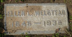 Ellen L. <I>Wilbur</I> Welstead 