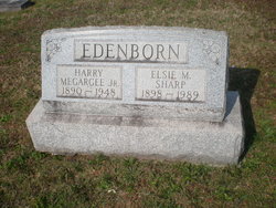 Elsie Mildred <I>Sharp</I> Edenborn 