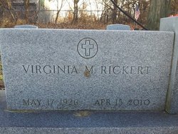Virginia Mae <I>Riddle</I> Rickert 