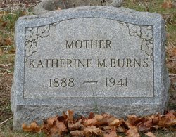 Katherine M Burns 