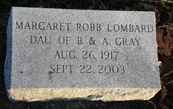 Margaret Robb <I>Gray</I> Lombard 