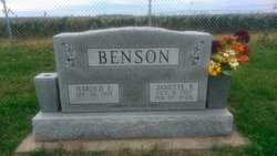 Janette Rose <I>Null</I> Benson 