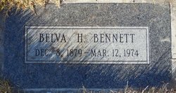 Belva Adeline <I>Hatch</I> Bennett 