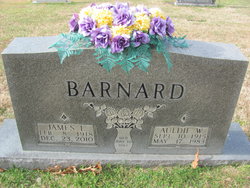 Auldie Gertrude <I>Ward</I> Barnard 