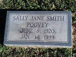 Sally Jane <I>Smith</I> Poovey 