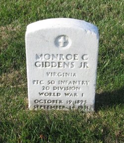 Monroe C Giddens Jr.