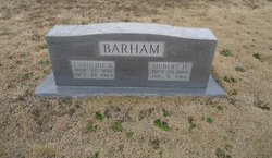 Caroline <I>Barnes</I> Barham 