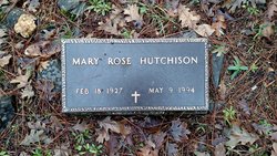 Mary Rose <I>Cook</I> Hutchison 