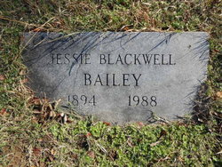 Jessie <I>Blackwell</I> Bailey 