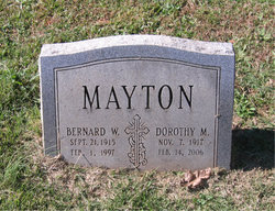Bernard W Mayton 