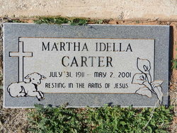 Martha Idella <I>Summers</I> Carter 