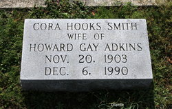 Cora Hooks <I>Smith</I> Adkins 