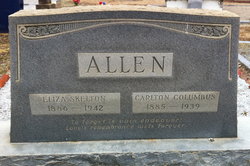 Eliza <I>Skelton</I> Allen 
