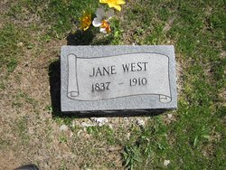Jane <I>Davis</I> West 