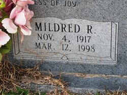 Mildred Ruth <I>Lawrence</I> Buxton 