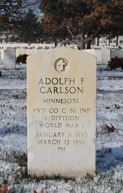 Adolph F Carlson 