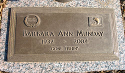 Barbara Anne <I>Langford</I> Munday 