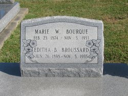 Marie <I>Weber</I> Bourque 
