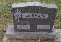 Rita E <I>Clark</I> Bachmann 