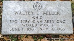 PFC Walter Eugene Miller 