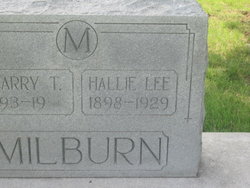 Hallie Lee <I>McCafferty</I> Milburn 