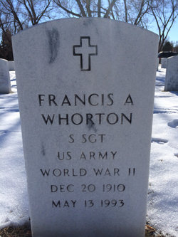 Francis A Whorton 
