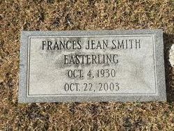 Frances Jean <I>Smith</I> Easterling 
