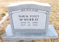 Parum Posey McMurray 