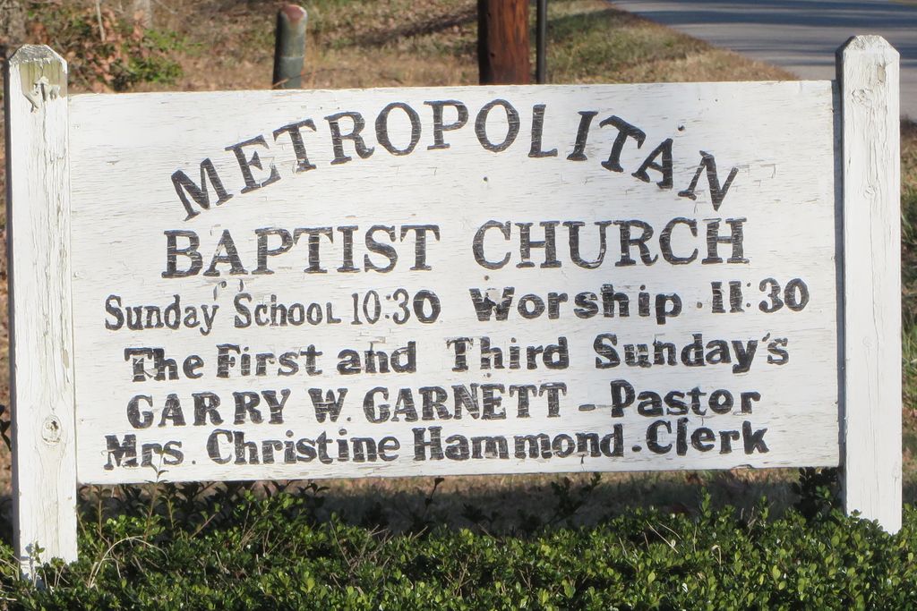 Metropolitan Baptist Church Cemetery