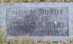 Alda M <I>Sheriff</I> Beers 