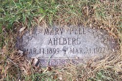 Mary <I>Peel</I> Ahlberg 