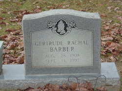 Gertrude Rachal Barber 