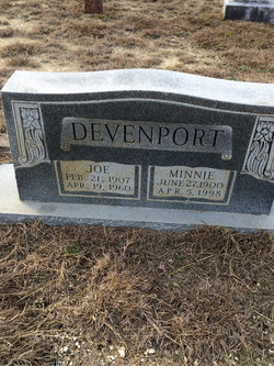 Minnie Pearl Devenport 