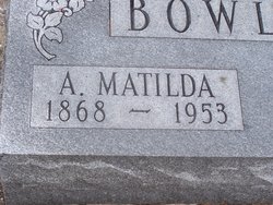 America Matilda <I>Rich</I> Bowling 