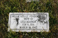 Nellie Louise <I>Pendergrass</I> Maynor 