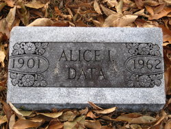 Alice I. <I>Yearian</I> Data 