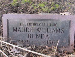 Maude <I>Williams</I> Benda 