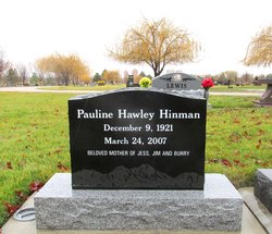 Pauline <I>Hawley</I> Hinman 