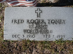 Fred Roger Toney 