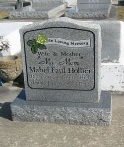 Mabel <I>Faul</I> Hollier 