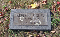 Abbie Louise <I>Hartford</I> Bigney 
