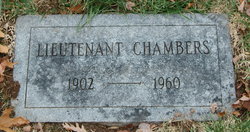 Lieutenant Chambers 