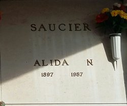 Alida <I>Nugent</I> Saucier 