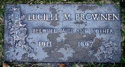 Lucille Marie <I>Early</I> Brownen 