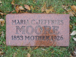 Maria C <I>Jeffries</I> Moore 