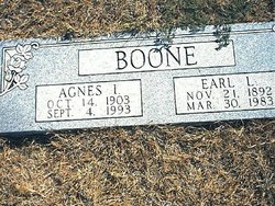 Ina Agnes <I>Adams</I> Boone 