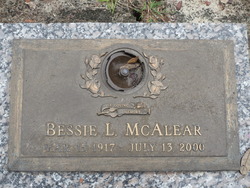 Bessie Lee <I>Bodkin</I> McAlear 