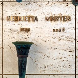 Henrietta Nicole <I>Keller</I> Jolson Silvey Wristen 