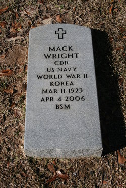CDR Mack Wright 