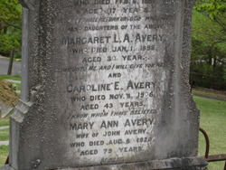 Margaret Louisa Annie Avery 